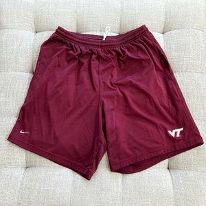 Virginia Tech VT Nike Dri-Fit Shorts Large